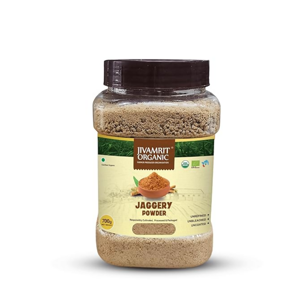 Jivamrit Organic Jaggery Powder | Grocsy