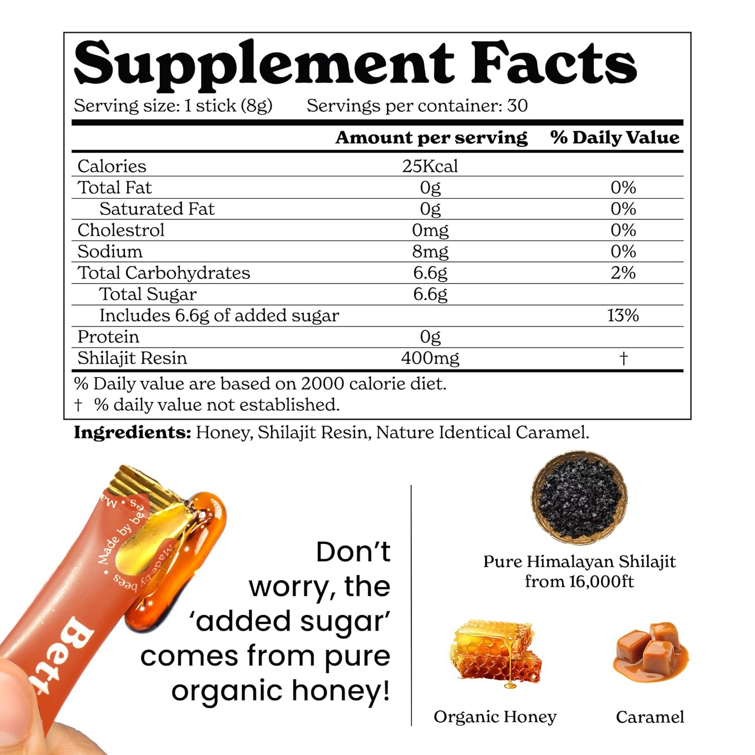 Better Alt Pure Himalayan Sj Honey Sticks | Grocsy