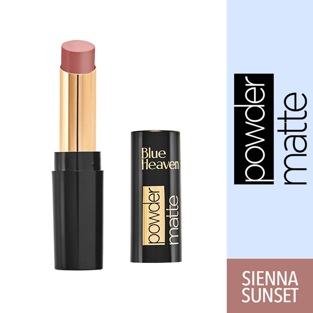 Blue Heaven Powder Matte Lipstick Sienna Sunset | Grocsy