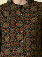 Myshka Women's Multi A-Line Kurta & Trousers | Grocsy