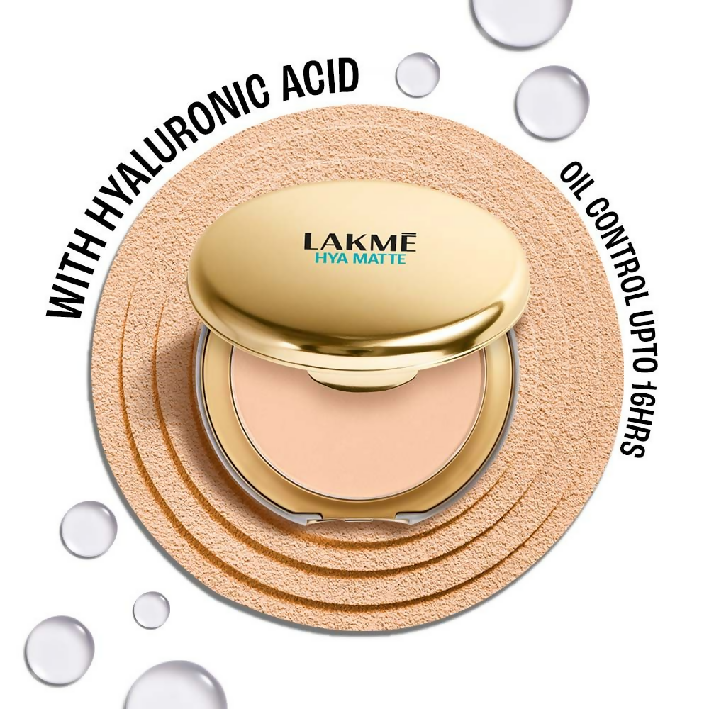Lakme 9 To 5 Hya Matte Pressed Powder - Nude | Grocsy