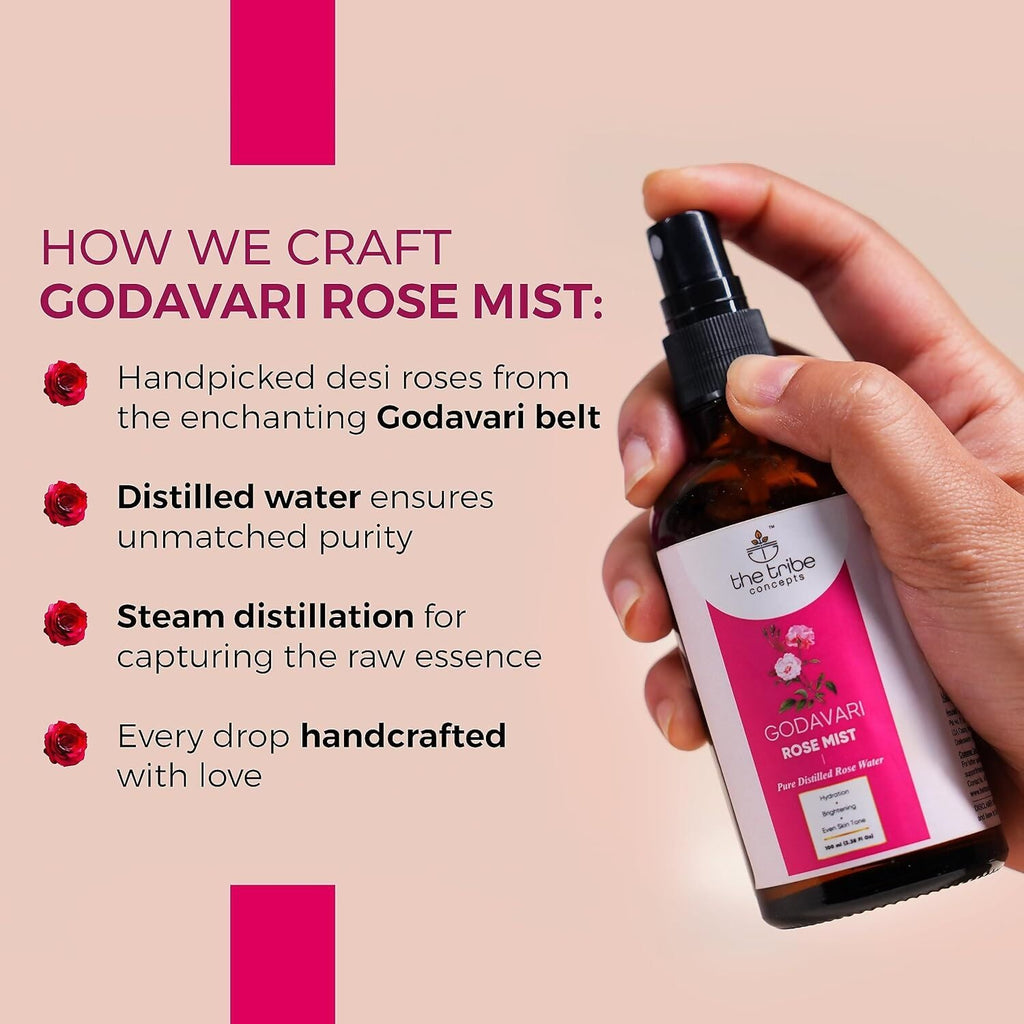 The Tribe Concepts Godavari Rose Mist | Grocsy