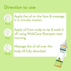 Wishcare 100% Pure Cold Pressed Castor Oil & Olive Oil Combo | Grocsy
