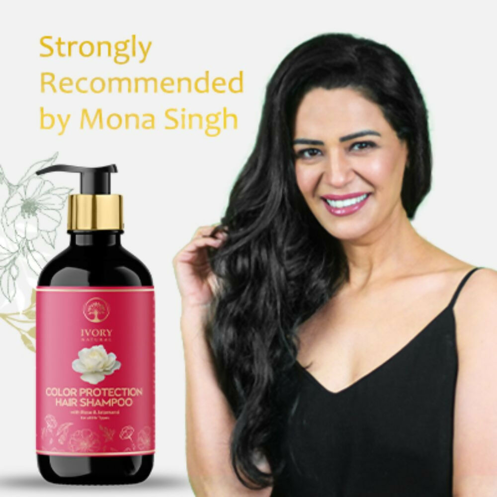 Ivory Natural Color Protection Hair Shampoo - Natural Solution For Coloured Hair | Grocsy