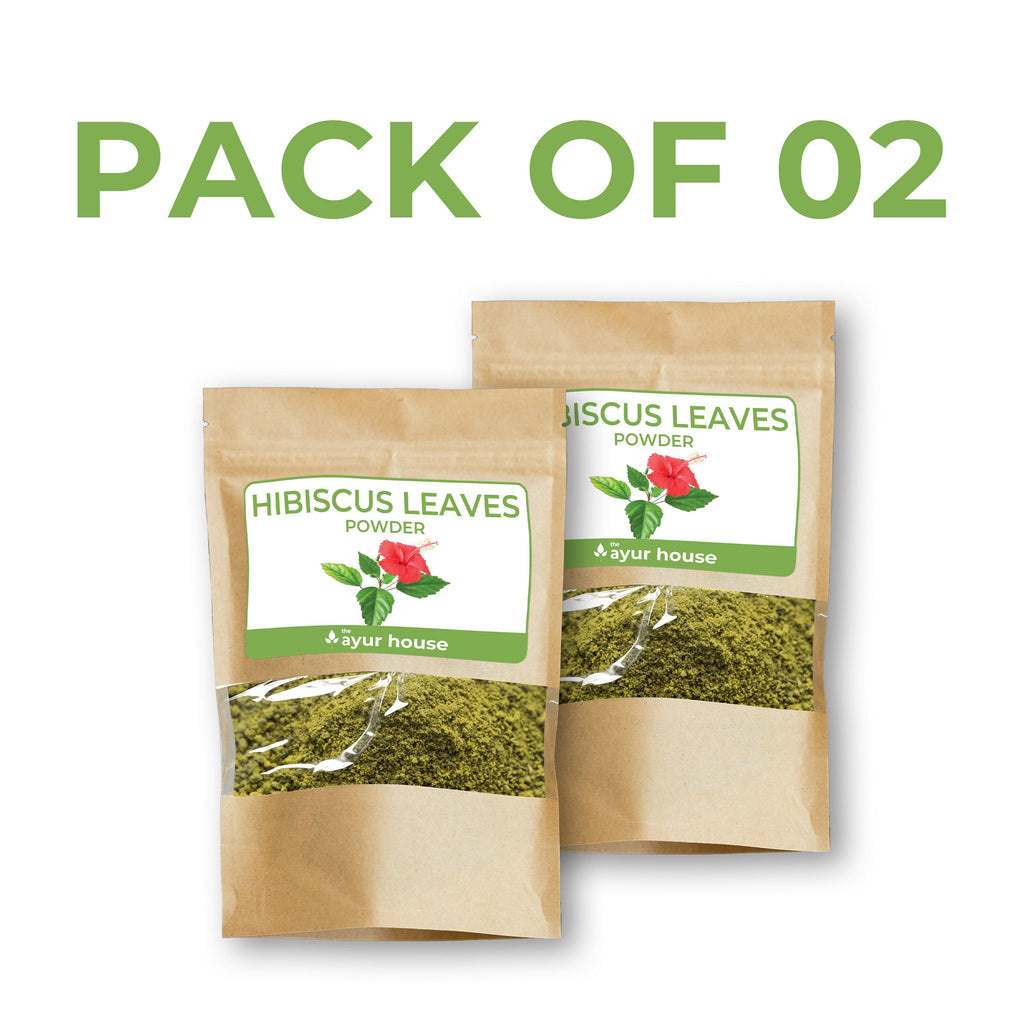 The Ayur House Hibiscus Leaves Powder | Grocsy