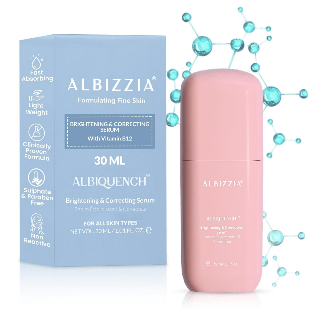 Albizzia Brightening & Correcting Face Serum | Grocsy