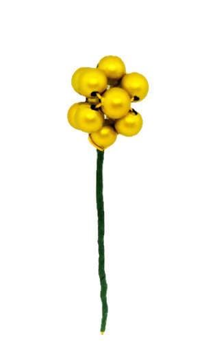 Gold Beaded Hair Brooches | Grocsy