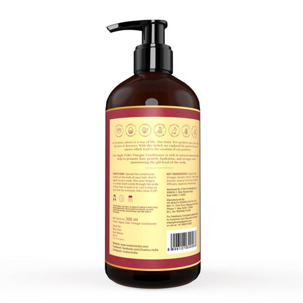 Ovation Apple Cider Vinegar (Keratin+Biotin) Conditioner | Grocsy