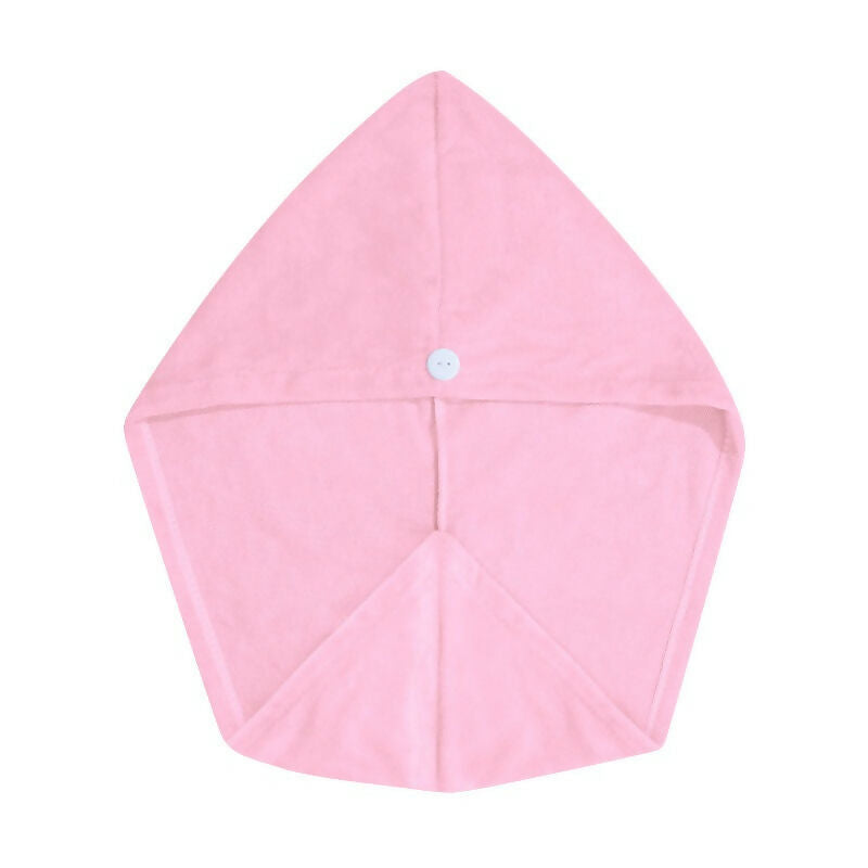 Nykaa Naturals Microfiber Hair Wrap for Frizz Free & Shiny Hair - Pink | Grocsy