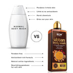 WOW Skin Science Ubtan & Ceramide Body Wash For Revives Dull Skin, Exfoliates and Softens | Grocsy