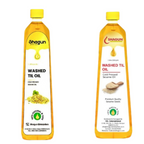 Shagun Cold Pressed Sesame Oil - Washed Til Oil | Grocsy