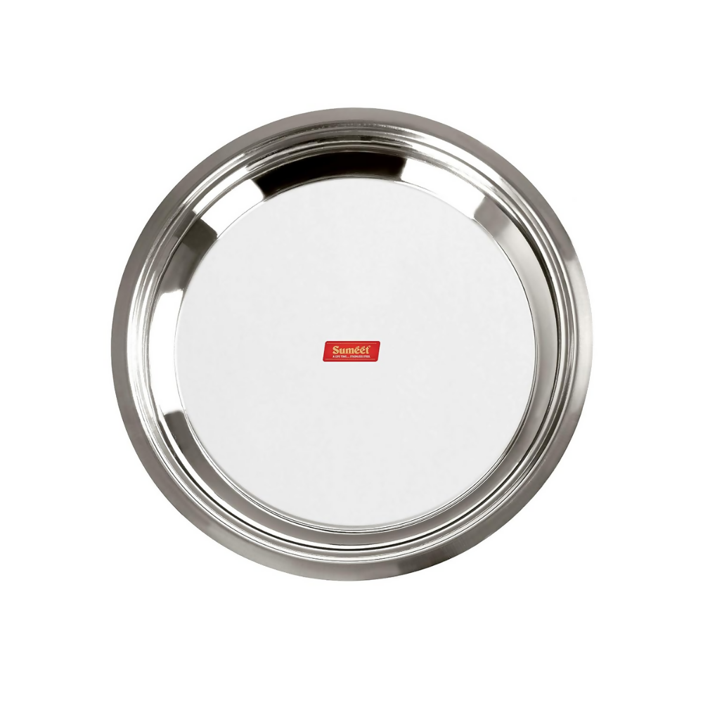 Sumeet Heavy Stainless Steel Parat 2.1 liter - Silver | Grocsy