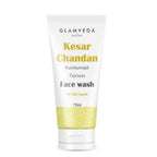 Glamveda Kesar Chandan Kumkumadi Fairness Face Wash | Grocsy