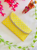 Joban Fashion Bridal Purse - Yellow | Grocsy