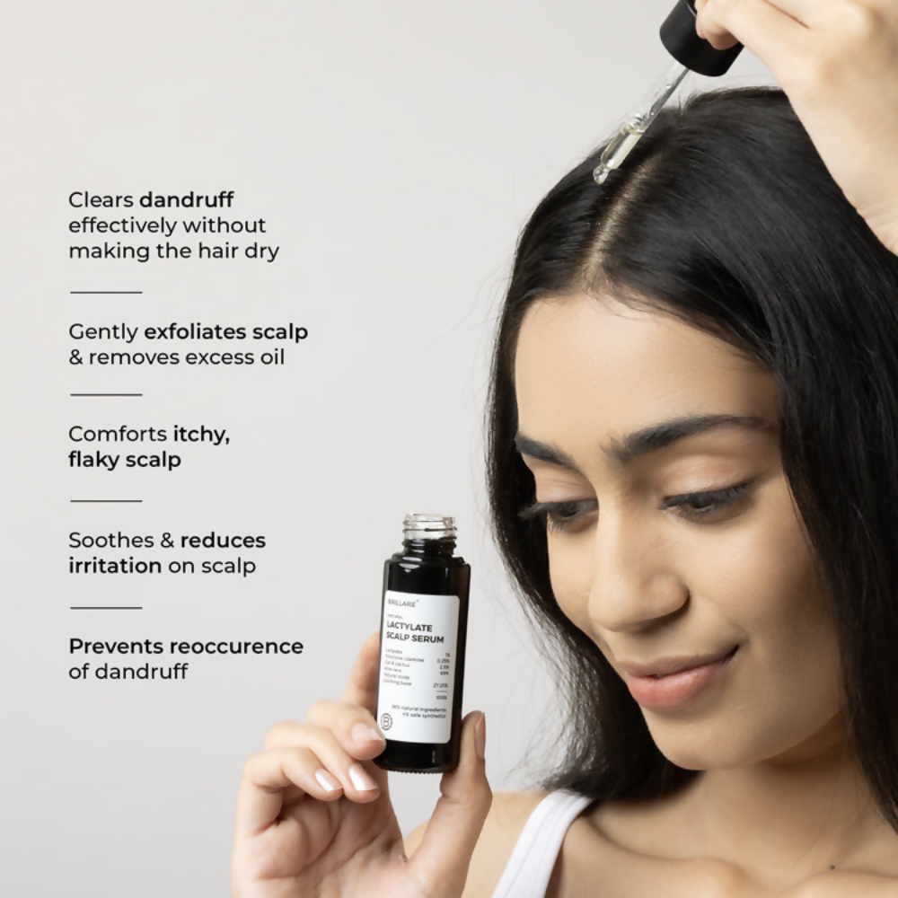 Brillare Complete Dandruff Control Kit (Natural) | Grocsy