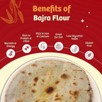Naario Bajra atta 100% Organic Millet Flour | Grocsy