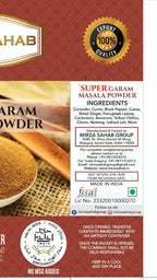 Mirza Sahab Super Garam Masala Powder | Grocsy
