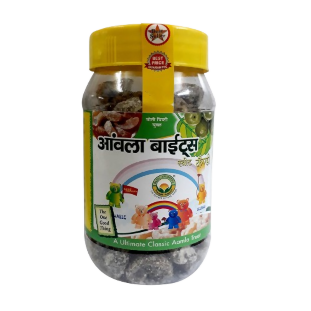 Basic Ayurveda Amla Bite Sweet Candy | Grocsy