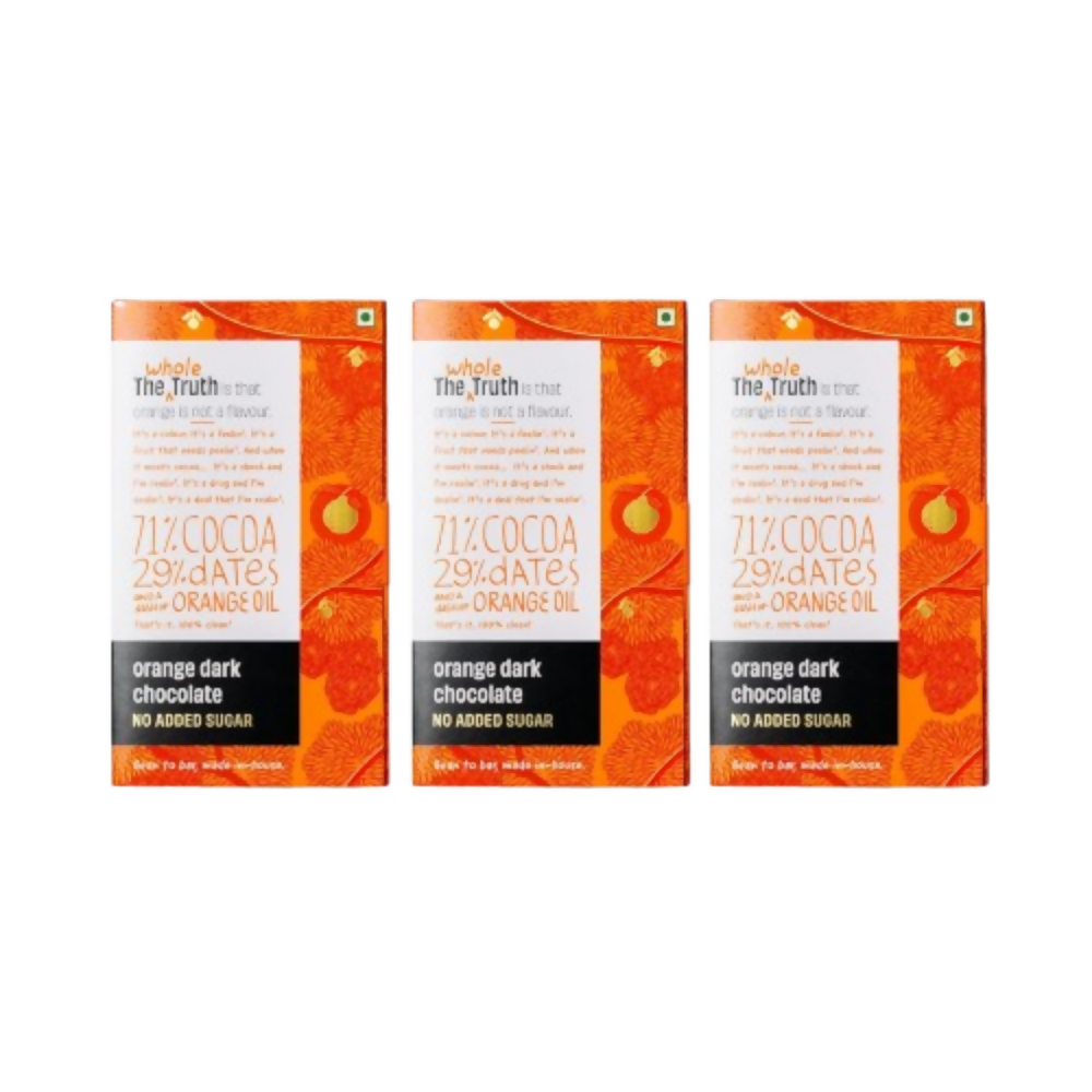 The Whole Truth Dark Chocolate - Orange | Grocsy