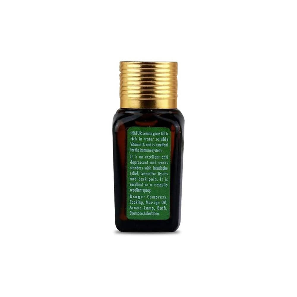 Inatur Lemongrass Pure Essential Oil | Grocsy
