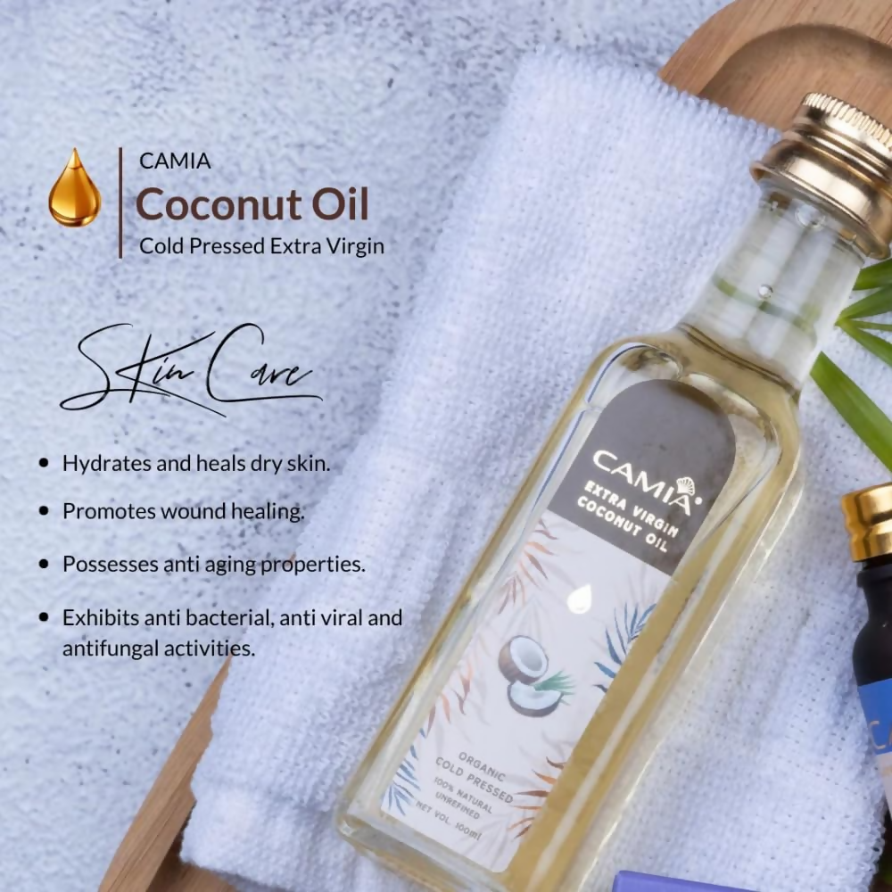 Camia Organic Cold Pressed Coconut Oil | Grocsy