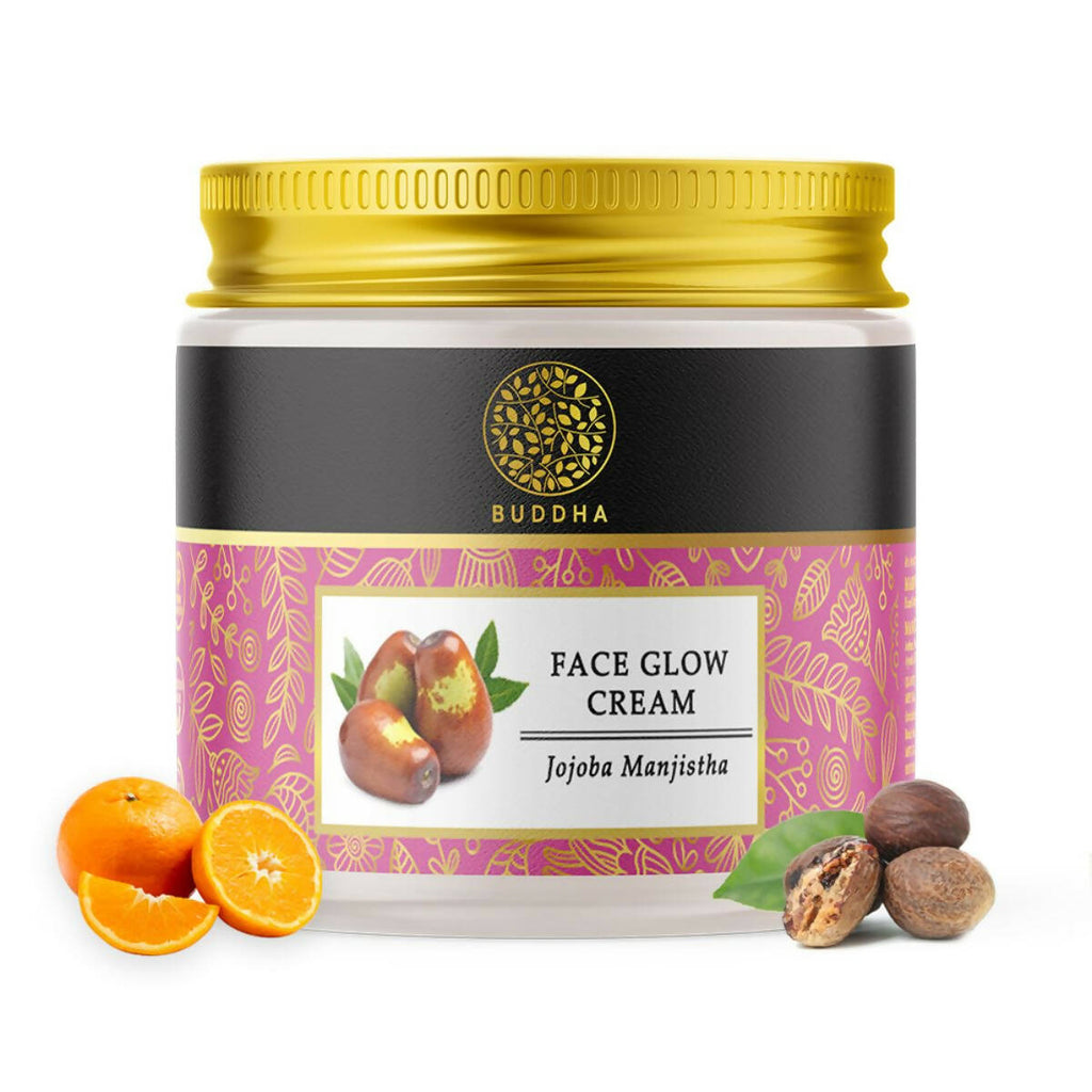 Buddha Natural Face Glow Cream - Helps Achieve an Instant White Glow and Shining, Bright Skin | Grocsy