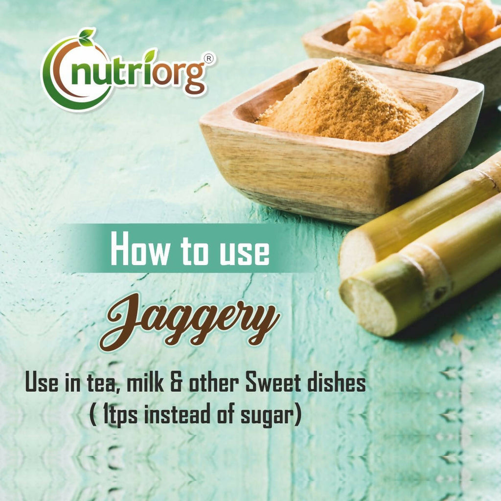 Nutriorg Certified Organic Jaggery Powder | Grocsy
