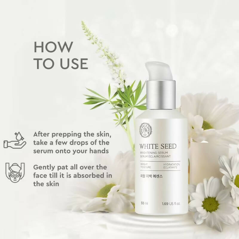 The Face Shop White Seed Brightening Serum - Korean Skincare | Grocsy