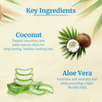 VI-JOHN Naturale Tropical Coconut Styling Hair Cream Strength & Shine | Grocsy