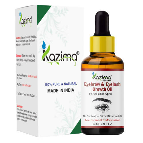 Kazima Eyebrow & Eyelash Growth Oil | Grocsy