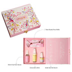 Natural Vibes Glow Getter Gift Set with Rose Quartz Face Roller | Grocsy