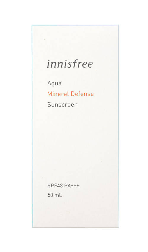 Innisfree Aqua Mineral Defense Sunscreen SPF48 PA+++ | Grocsy