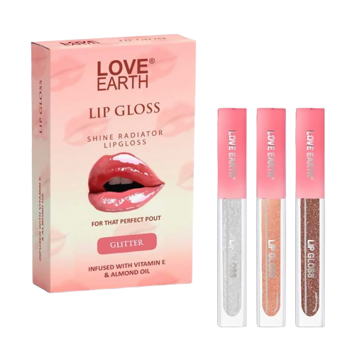 Love Earth Liquid Lip Gloss - Glitter | Grocsy