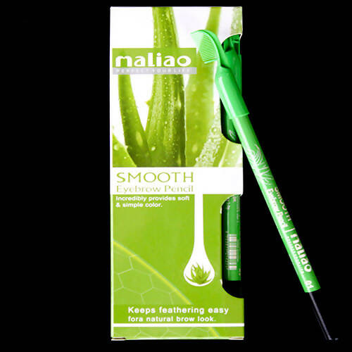 Maliao Black Eyebrow Pencils For Ease And Precise Application (Pack Of 12) | Grocsy