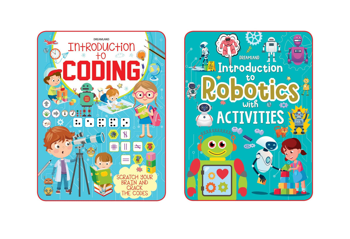 Dreamland Introduction to Coding and Robotics, 2 Books Pack | Grocsy