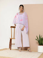 Ahalyaa Women's Traditional wear Jumpsuit - Blue | Grocsy