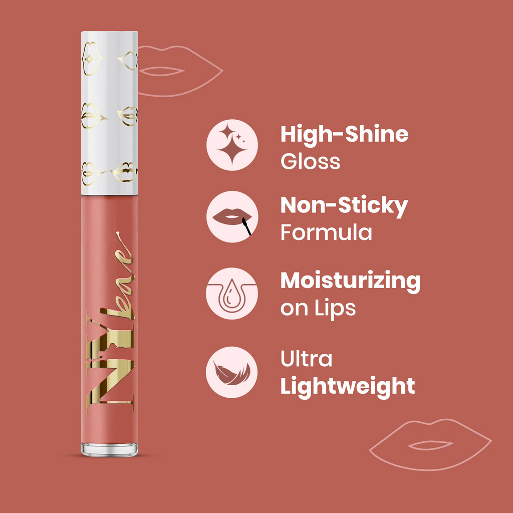 NY Bae Gloss Getter Lip Gloss - Caramel Cashew 07 | Grocsy