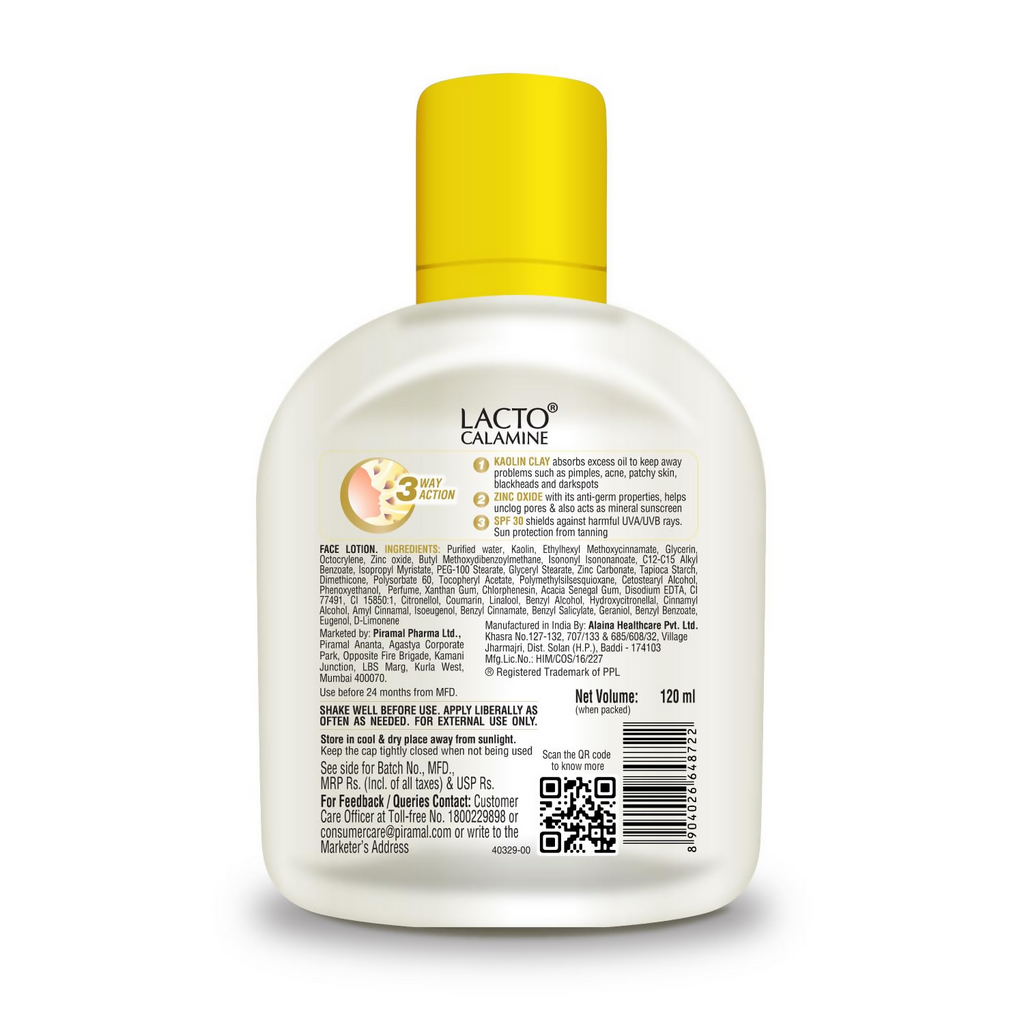 Lacto Calamine Sunscreen Lotion with SPF 30 | Grocsy
