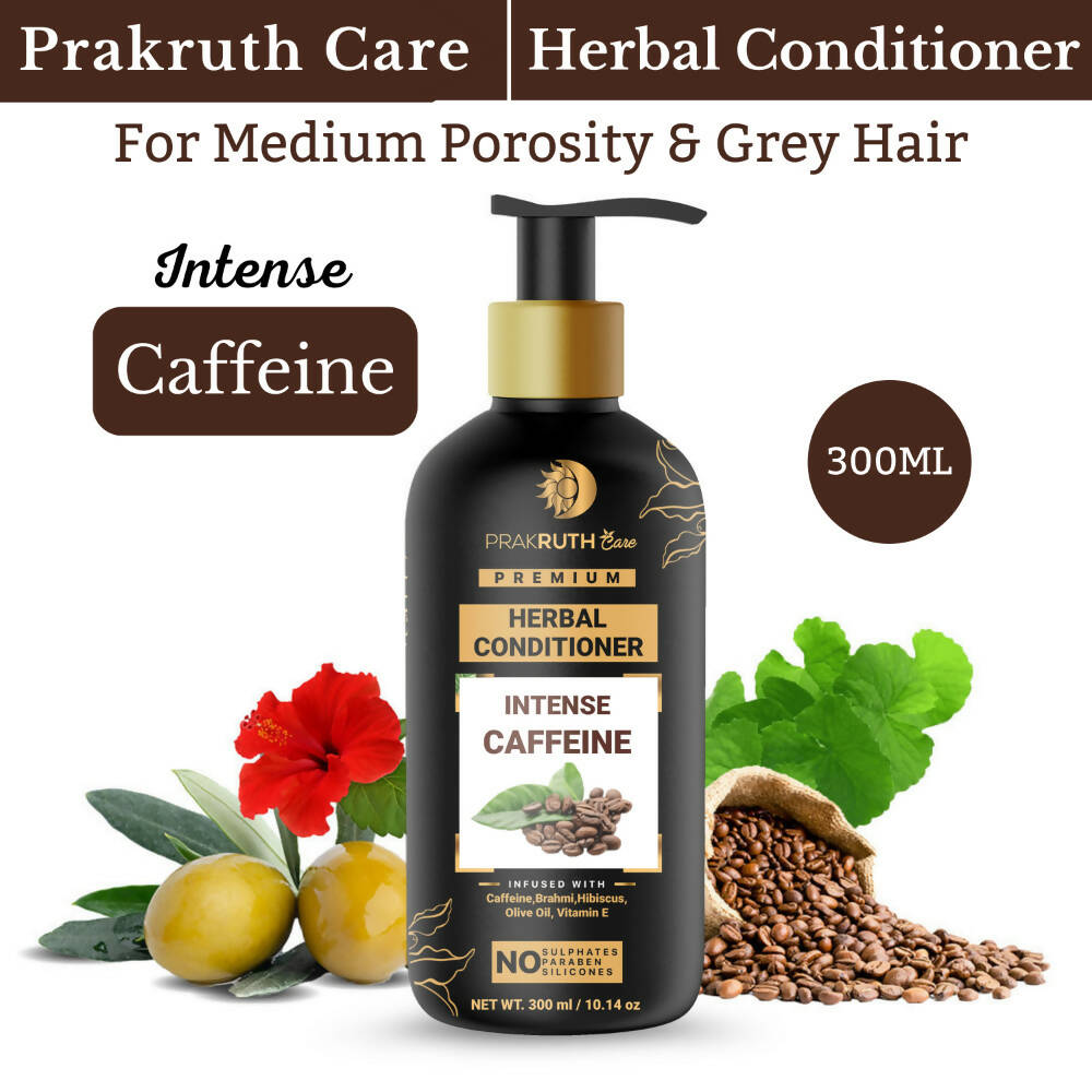 Prakruth Care Premium Herbal Intense Caffeine Conditioner | Grocsy