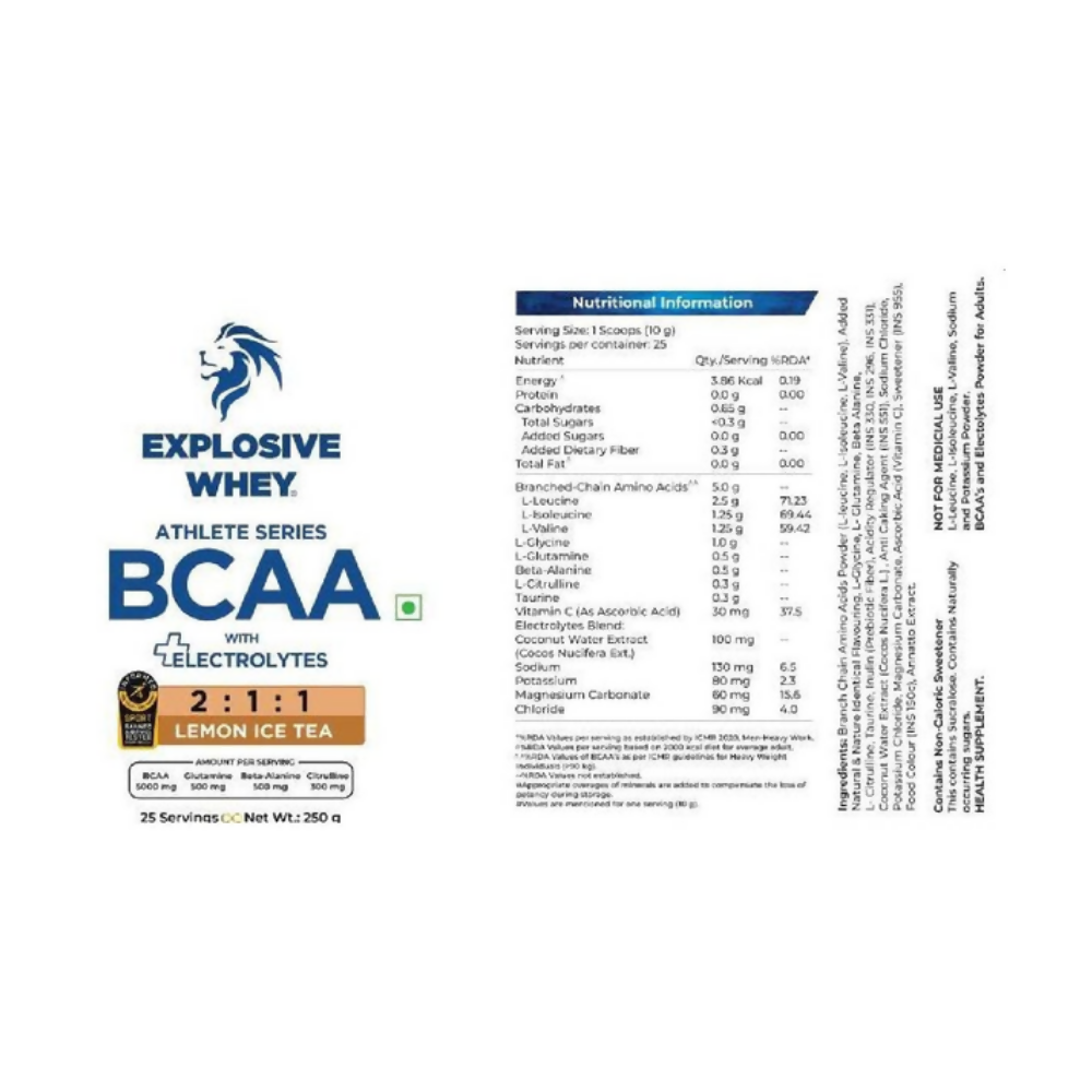 Explosive Whey Athlete Series BCAA | Grocsy