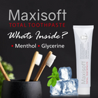 Maxisoft Total Toothpaste With Akarkara Babool Bakul Camphor Elaichi Pipli & Clove | Grocsy