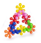 Kipa Loopy Link Interlocking Blocks Educational, Construction Blocks for Kids, Colorful Star Building Blocks Toys for Kids - Multicolour | Grocsy