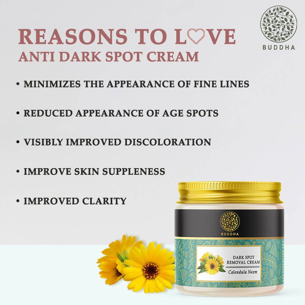 Buddha Natural Dark Spot Removal Face Cream - For Uneven Skin Tone and Skin Darkening | Grocsy