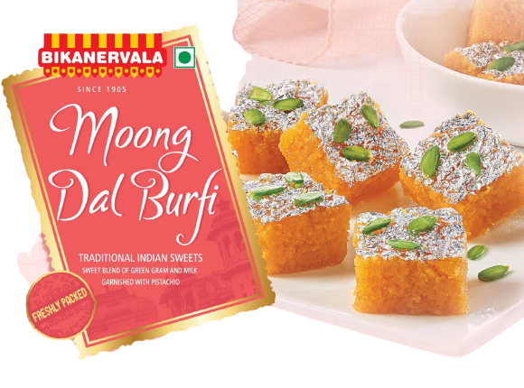 Bikanervala Moong Dal Burfi | Grocsy