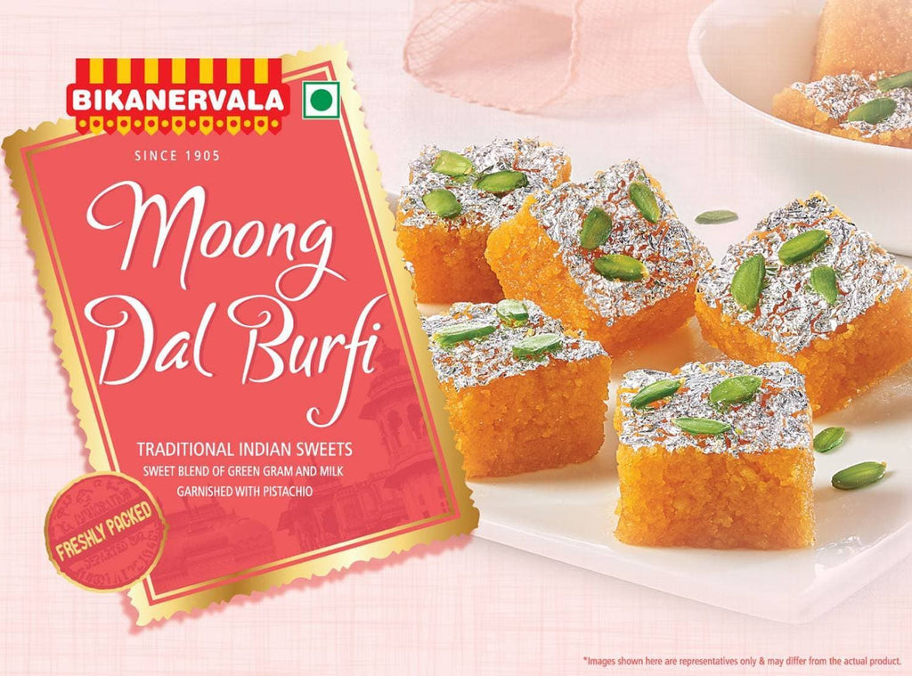 Bikanervala Moong Dal Burfi | Grocsy