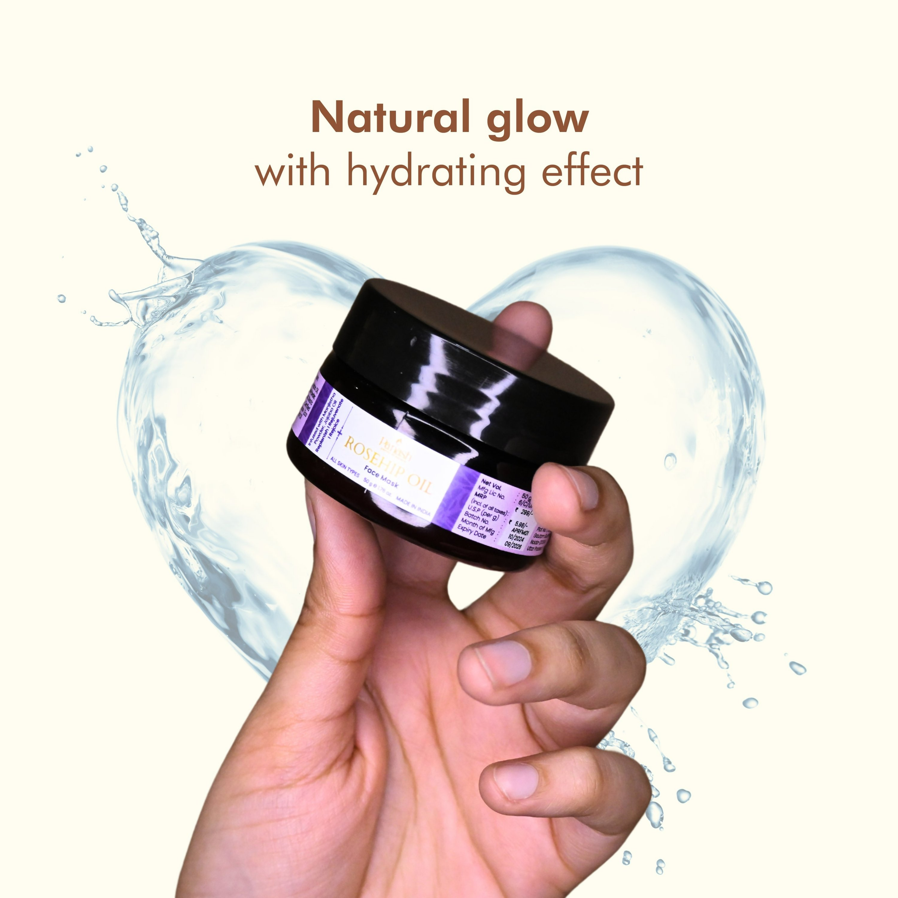 Panash Rosehip Oil Face Mask | Grocsy
