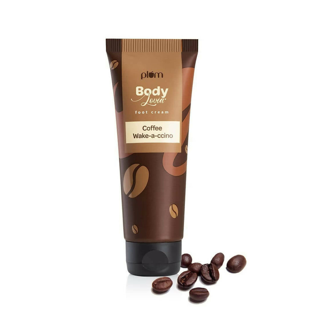 Plum BodyLovin' Coffee Wake-a-ccino Foot Cream | Grocsy