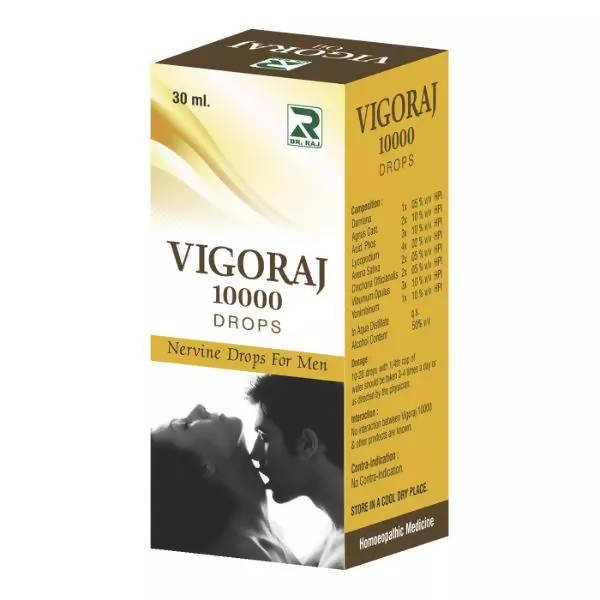 Dr. Raj Homeopathy Vigoraj 10000 Drops | Grocsy