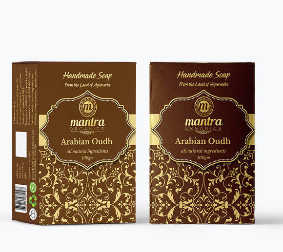 Mantra Organics Hand Made Arabian Oudh Soap | Grocsy