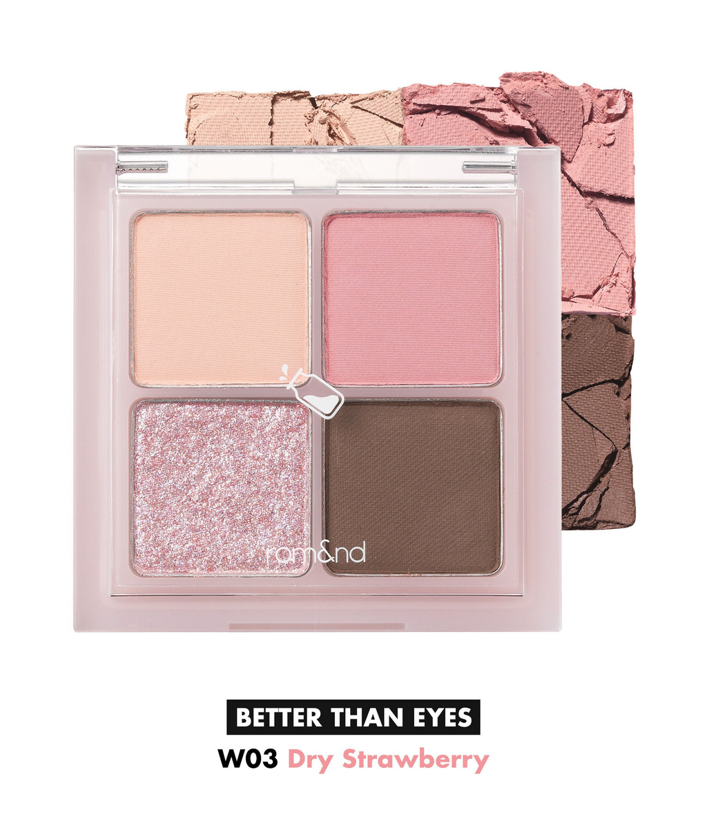 Rom&nd Better Than Eyes - W03 Dry Strawberry | Grocsy